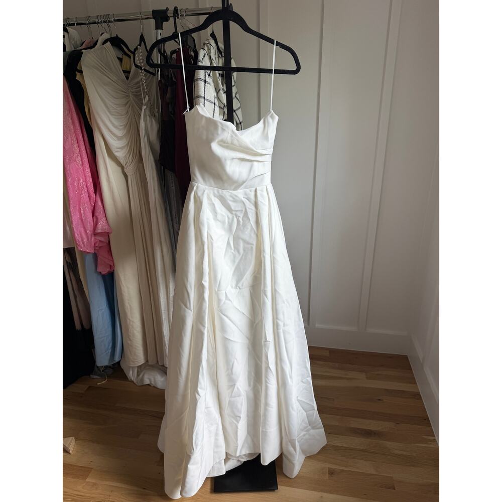 SAU LEE Barbara Gown in White - Picture 4 of 16